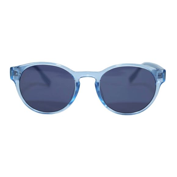 Converse Malden Round Sunglasses - Crystal Sea Salt Blue / Smoke - NWT - Picture 1 of 10